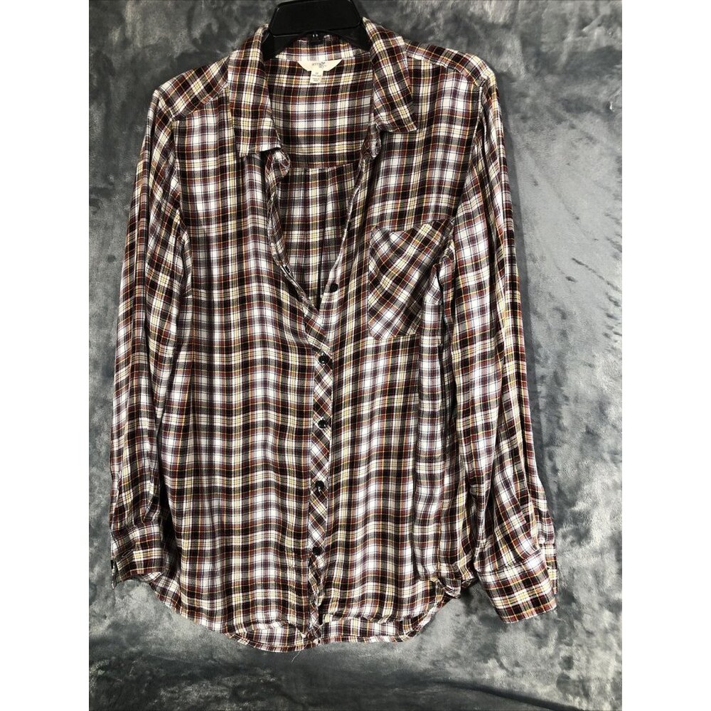 Terra Sky Button Down Shirt Woman’s Adult Size 1X - Picture 6 of 10